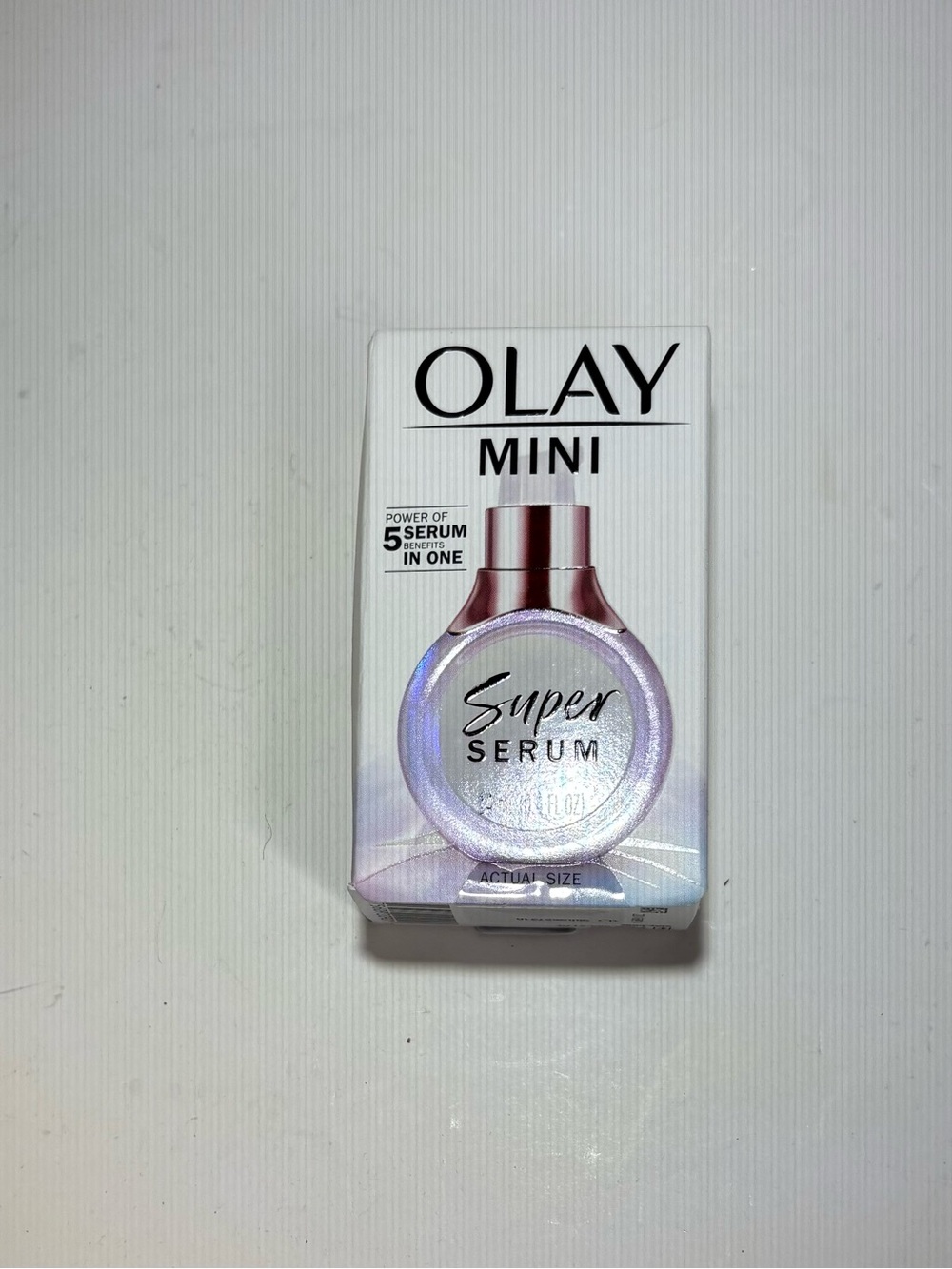 OLAY MINI Super Serum - Iridescent Pink Pearl Bottle